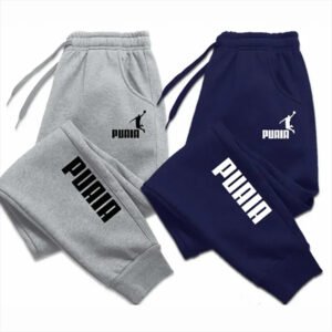 Men's Casual Sport Jogger Pants with Drawstring and Side Pockets